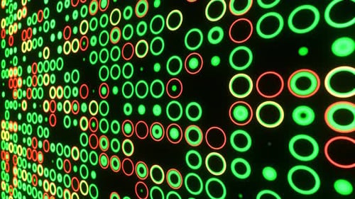 3D-Animation eines Musik-Equalizers.