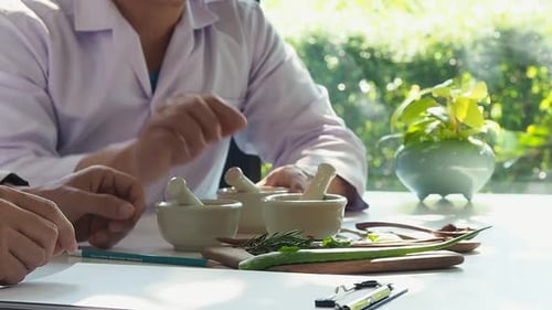 Herbal Medicine Preparation for Health and Wellness