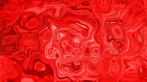 Dynamic Red Fluid Abstract Background Animation