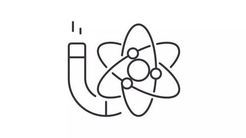 Physics line animation