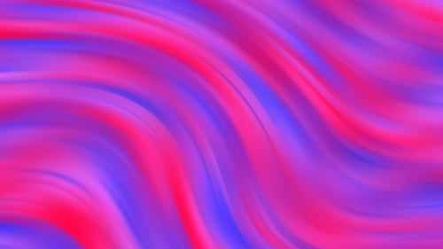 Fluid Abstract Wavy Colors Background Loop