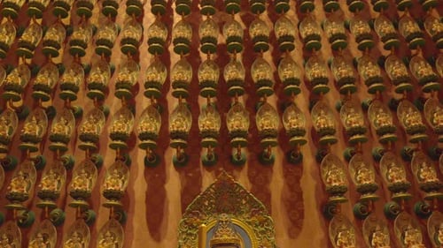 MANJUSHRI statue at Buddha Tooth Relic Temple sculpture rabbit year chinese new year Chinatown Singa