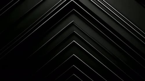 Animated Dark Geometric Chevron Lines Abstract Background