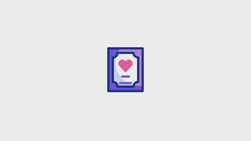 Postcard Animated Icon