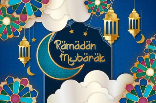 Animated Ramadan Mubarak Greeting with Islamic Patterns