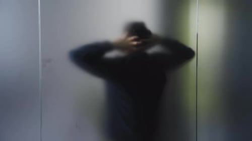 The depressed man is rebellious.