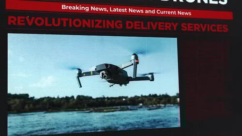 Modern Technology News Broadcast Headline Opener