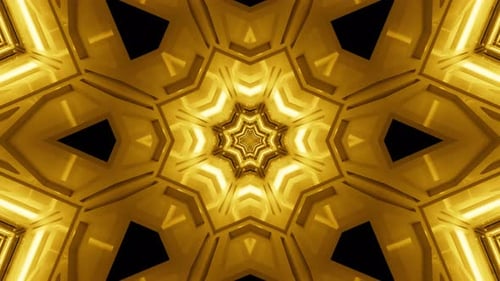 Neon Kaleidoscope 4K Loop