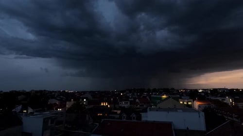 Timelapse de City Storm