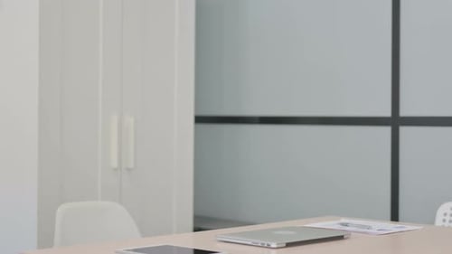 Businessman Coming Back to Office for Work