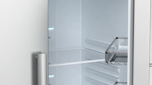 Modern Refrigerator Door Reveal and Close Animation