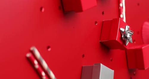 Rotation Vertical Video of Festival Birthday Party Background