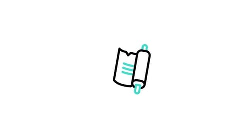 Animiertes Scroll-Symbol