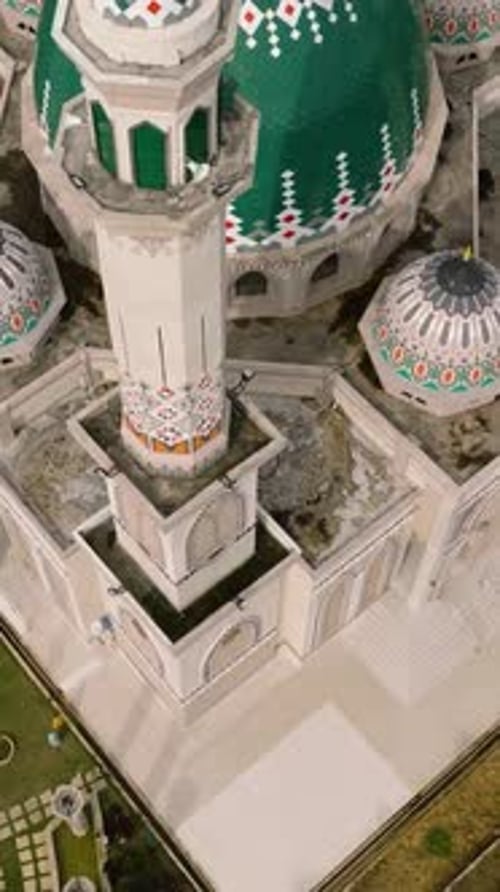 Mosquée du nord de Sumatra en Indonésie