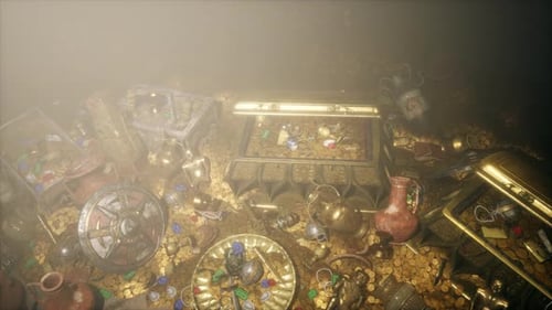 Gros plan sur les trésors et les accessoires vintage de luxe