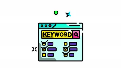 Animated Keyword Search and Checklist Web Interface