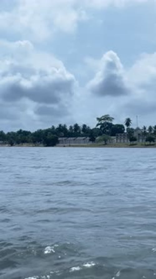Urban video in the village of Togoville Togo