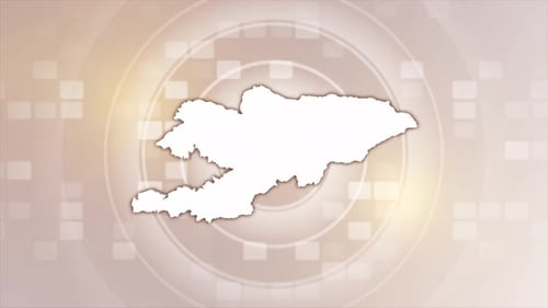Kyrgyzstan Animated Map