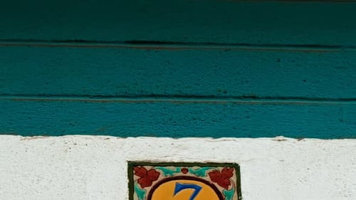 Number 3 (three) Affixed to a Building