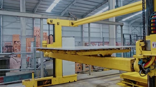 Sistema automatizado de manipulación de mármol