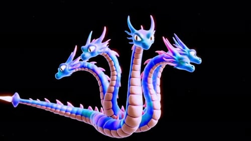 Animated Glowing Fantasy Creatures Pack