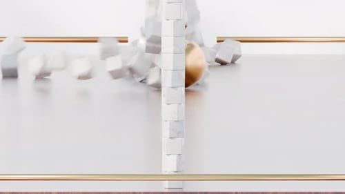 Physics 3D Loop Shapes Animation