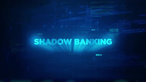 Futuristic Digital Blue Text Reveal with Glitch Effects