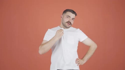 La température élevée de l'air étouffe l'homme.
