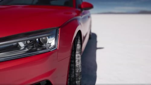 Modern and Luxury Car Close Up Details