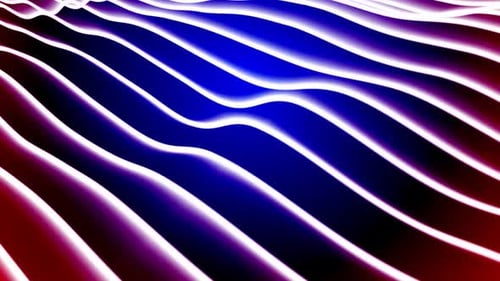 Abstract wave water geometric curve lines shiny background