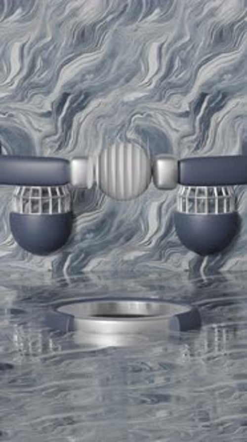 Slice 3D Loop Shapes Animation