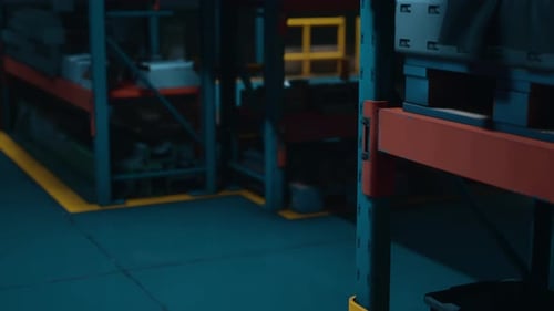 Warehouse Storage of Retail Merchandise Shop