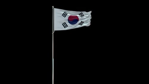 Canal Alpha da Bandeira Realista da Coreia do Sul