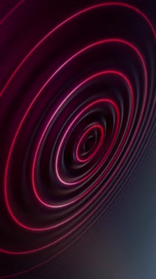A Pattern Of 3 D Audio Waves