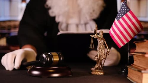 Law and Order: Gavel and Lady Justice