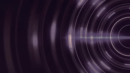 Purple Glowing Lights Circling Loop