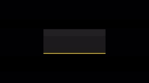 Synergy Collection: Opening animation of a paragraph element in center over a black background