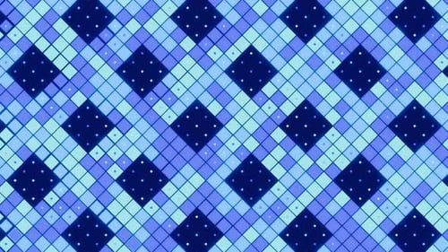 Loop de padrões geométricos vibrantes para visuais de festa infinitos e sets de VJ