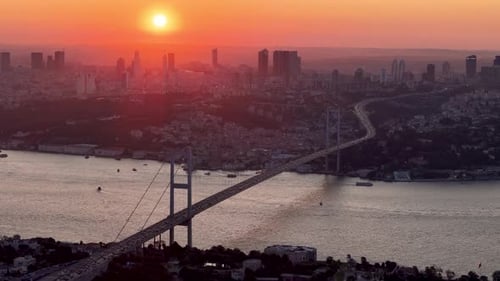 Istanbul, Turkey Drone 4k Shot