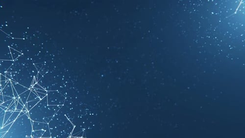 Seamless Abstract Digital Network Background Loop