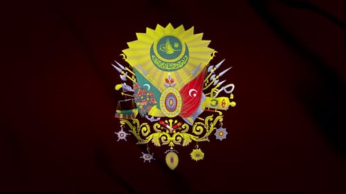 Drapeau de l'Empire ottoman 4K
