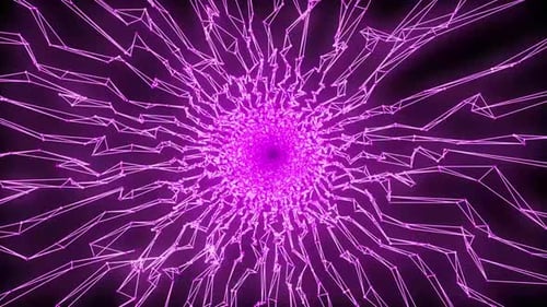 Cartoon Tunnel Animation Background