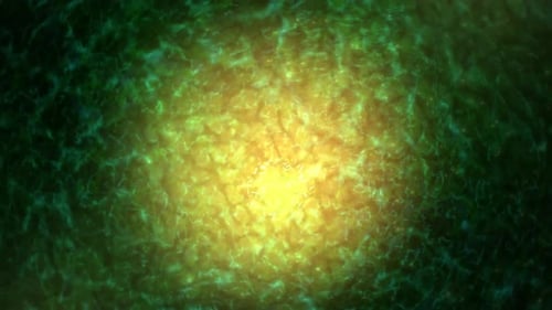 4k grüner funkelnder Lavalichter-Animationshintergrund