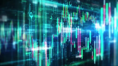 The Digital Realm is a Conduit for Abstract Stock Exchange Data