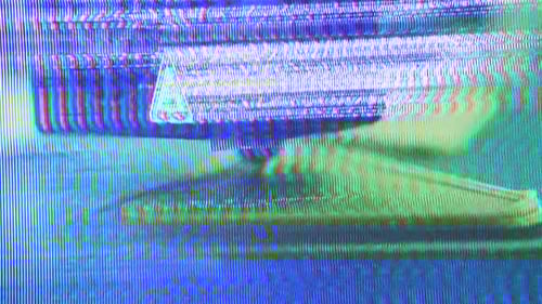 3d printing nozzle head vhs crt circuit bending glitch retro colors