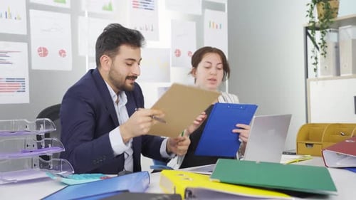 A team focused on work and working hard.
