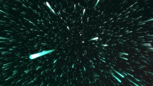 Vol abstrait à travers le temps et l'espace parmi les étoiles