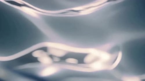 Fluid Abstract Shimmering Waves Background Loop