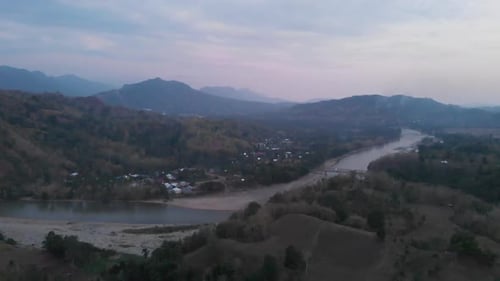 Enrekang en Sulawesi del Sur, Indonesia