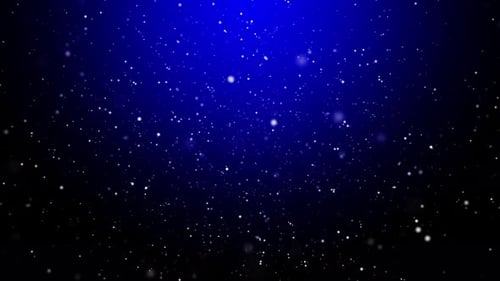 Blue Particles Background Loop